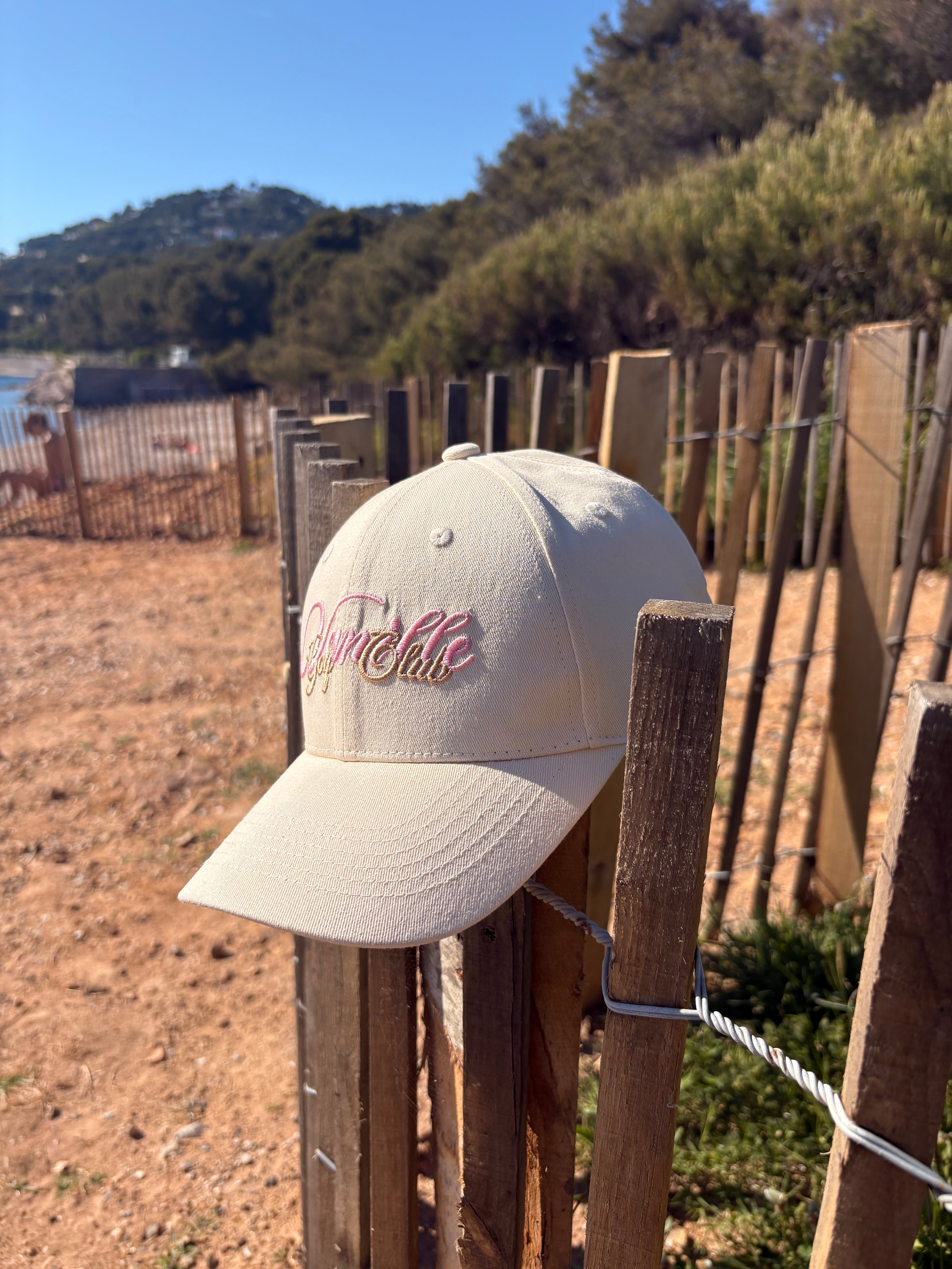 CASQUETTE BASEBALL "CLUB CAP" - CREME