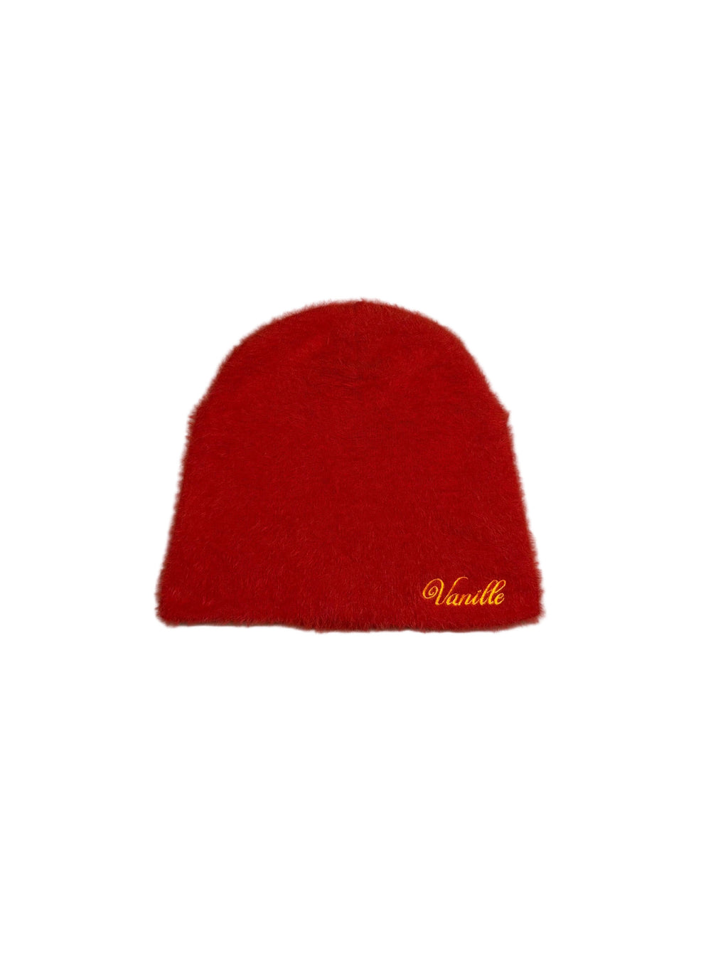 BONNET "FLUFFY BEANIE" ROUGE